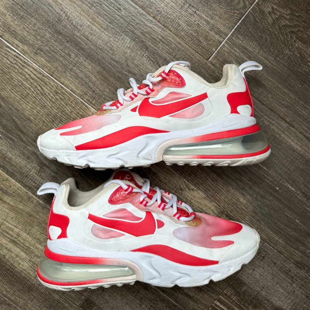 Nike air max 270 react SE white red 9.5